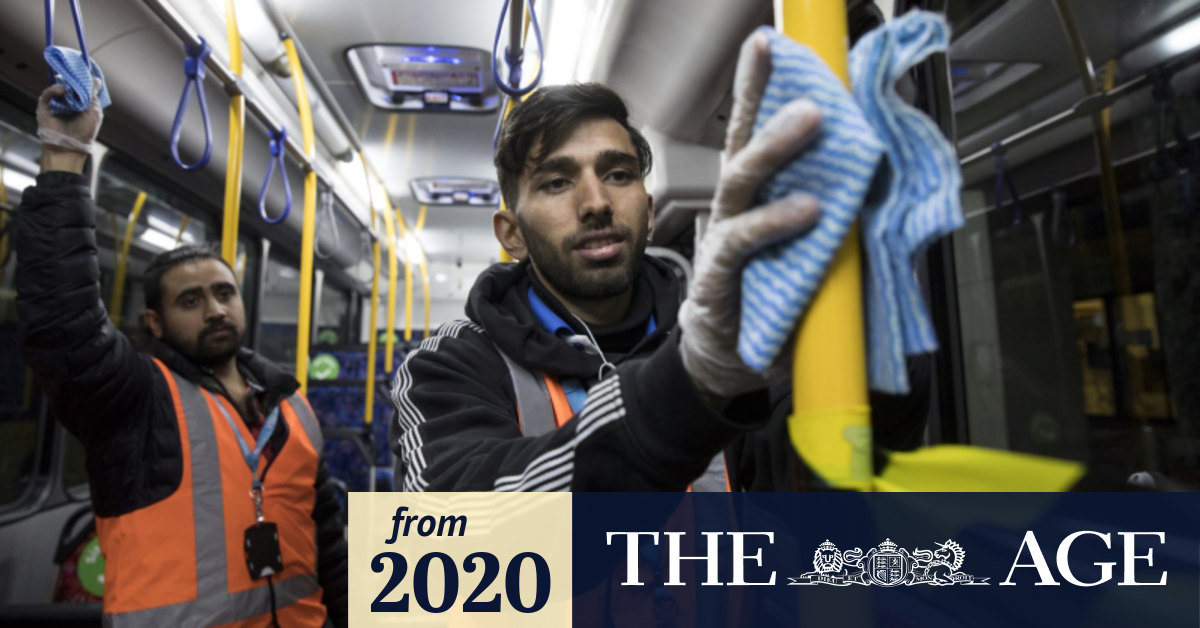 Coronavirus Australia Victoria public transport commuters must use